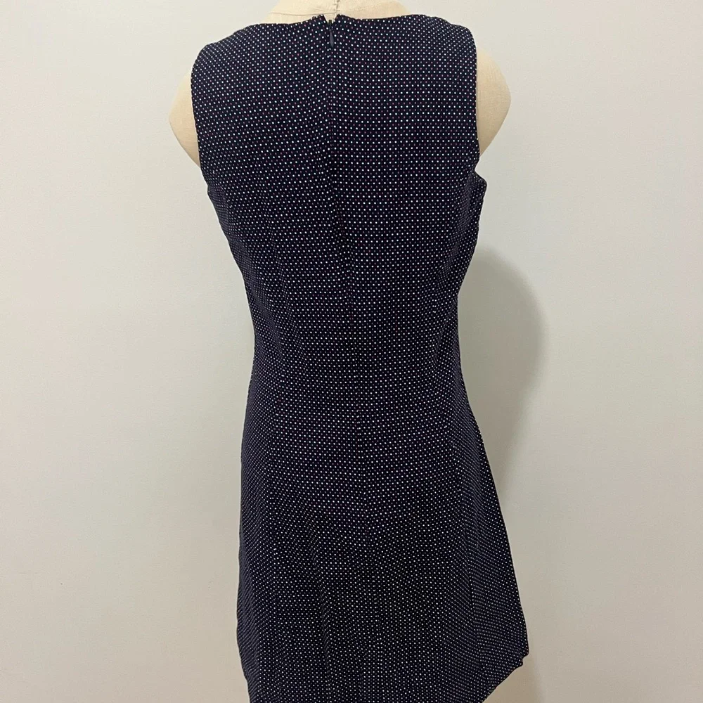 Tommy Hilfiger Navy Mini Dress with Dots - Picture 4 of 8